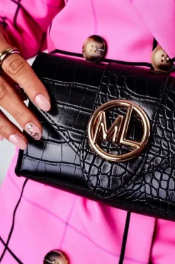 Outlet Boto Mała Torebka Nerka 2w1 Bruno Rossi Czarna