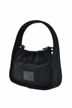 Torebki Klasyczne>Big Star Shoes Mała Torebka Sztruksowa Big Star OO574055 Czarna