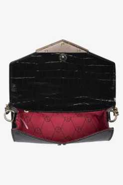 Torebki Nobo|Kopertówki></noscript>Nobo Mała Torebka Wizytowa Zwierzęcy Wzór NBAG-R3040-C020 Czarna