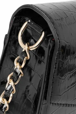 Torebki Nobo|Kopertówki></noscript>Nobo Mała Torebka Wizytowa Zwierzęcy Wzór NBAG-R3040-C020 Czarna