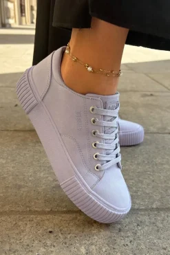 Trampki Damskie Big Star|Trampki Damskie Niskie></noscript>Big Star Shoes Materiałowe Trampki Damskie Big Star RR274406 Fioletowe Fioletowy