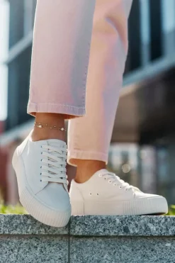 Best Materiałowe Trampki Damskie Big Star RR274407 Beżowe Damskie Trampki Damskie Big Star|Trampki Damskie Niskie