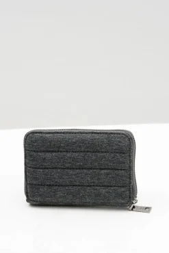 Best Mały Ciemnoszary Damski Portfel DIANA&CO Portfele