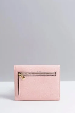Best Mały Damski Portfel Pudrowy Róż Portmonetka Portfele