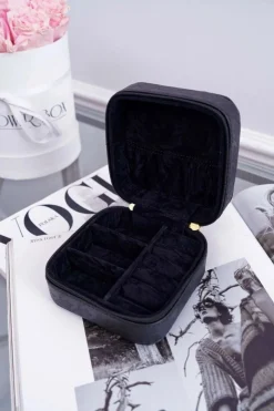 Torebki Nobo|Torebki Kuferki>Nobo Mały Kuferek Szkatułka Na Biżuterię Czarny NBOX-I08-C020