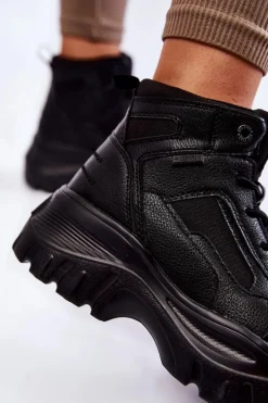 Damskie Trapery|Botki Sznurowane><noscript><img width=