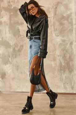 Best Damskie buty S.Barski Modne Damskie Botki Na Suwak Z Ozdobami D&A MR870-76 Czarne Czarny