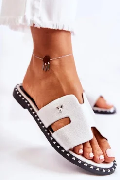 Klapki Damskie Klasyczne><noscript><img width=