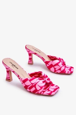 Klapki Na Obcasie|Klapki Damskie Klasyczne><noscript><img width=