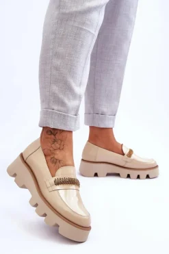 Loafersy Damskie|Mokasyny Płaskie><noscript><img width=