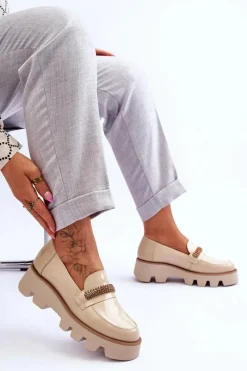 Loafersy Damskie|Mokasyny Płaskie><noscript><img width=