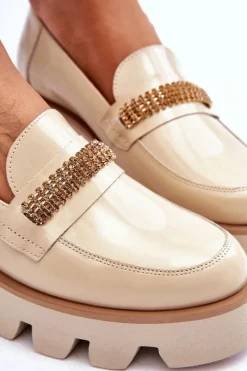 Loafersy Damskie|Mokasyny Płaskie><noscript><img width=