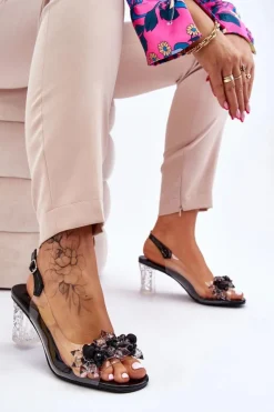 Sandały Na Obcasie><noscript><img width=