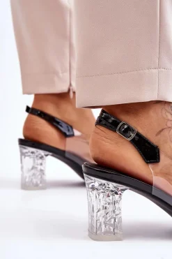 Sandały Na Obcasie><noscript><img width=