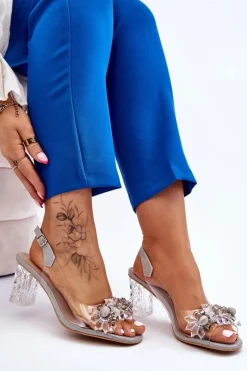 Sandały Na Obcasie><noscript><img width=