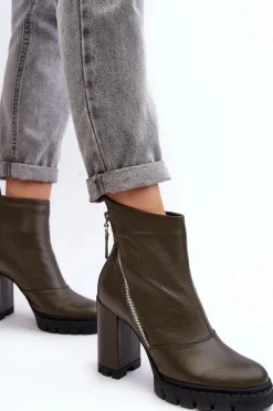 Botki Skórzane|Botki Na Słupku><noscript><img width=