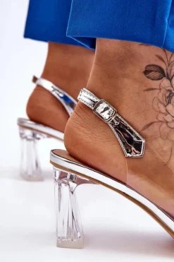 Sandały Na Obcasie><noscript><img width=