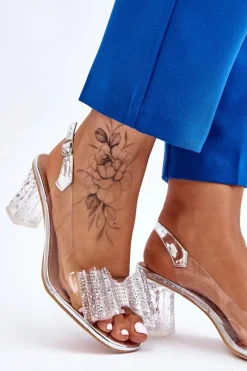 Sandały Na Obcasie><noscript><img width=