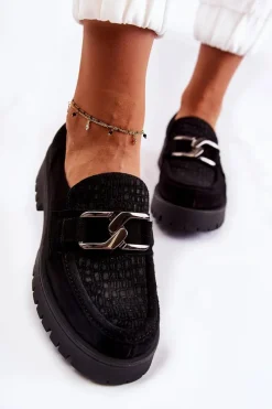 Półbuty Skórzane|Mokasyny Damskie Zamszowe><noscript><img width=