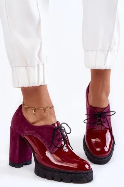 Damskie Trapery|Botki Sznurowane><noscript><img width=