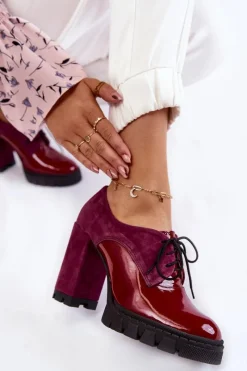 Damskie Trapery|Botki Sznurowane><noscript><img width=