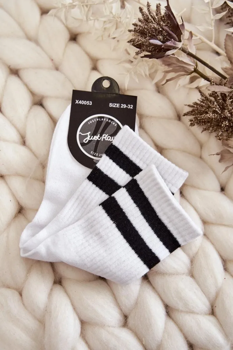 Best Młodzieżowe Bawełniane Sportowe Skarpetki Białe Skarpetki|Skarpetki