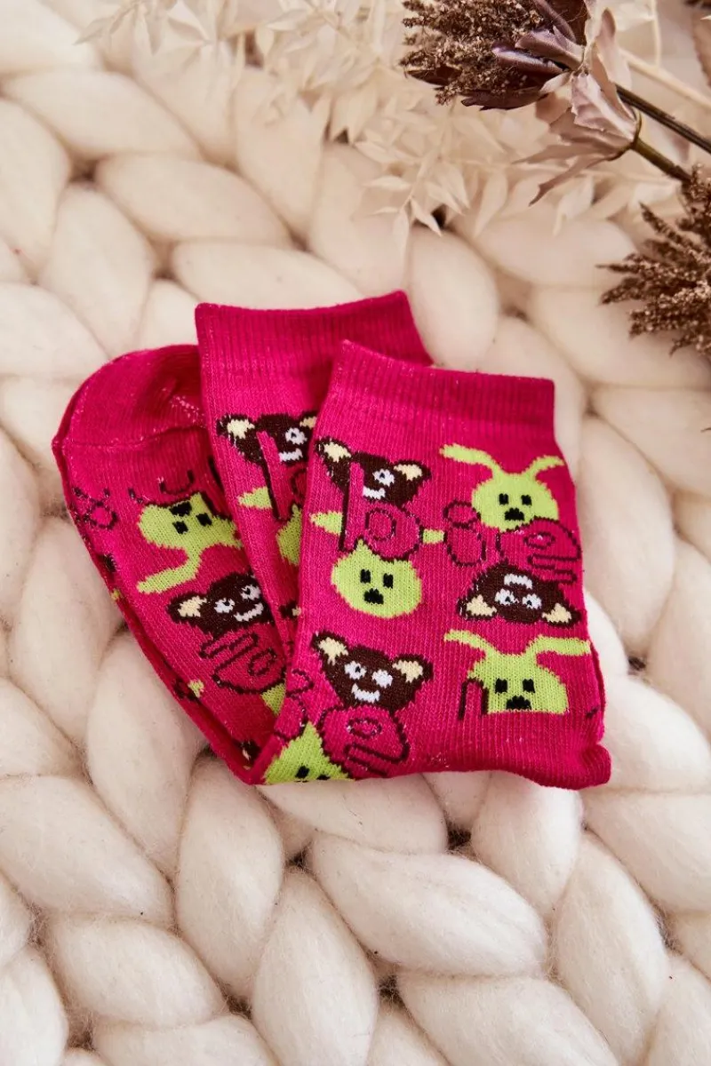 Skarpetki|Skarpetki>Just Play Młodzieżowe Śmieszne Skarpetki We Wzory 5-Pak Multikolor