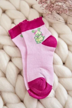 Skarpetki|Skarpetki>Just Play Młodzieżowe Skarpetki Z Królikiem 5-Pak Multikolor