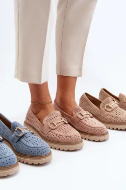 Loafersy Damskie|Mokasyny Płaskie><noscript><img width=