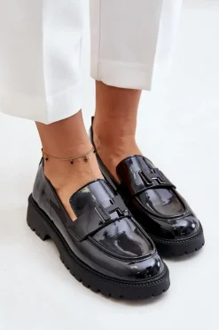 Loafersy Damskie|Mokasyny Płaskie><noscript><img width=
