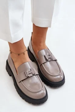 Loafersy Damskie|Mokasyny Płaskie><noscript><img width=