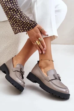 Loafersy Damskie|Mokasyny Płaskie><noscript><img width=