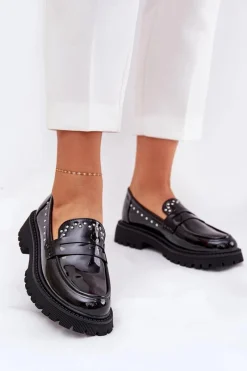 Loafersy Damskie|Mokasyny Płaskie><noscript><img width=
