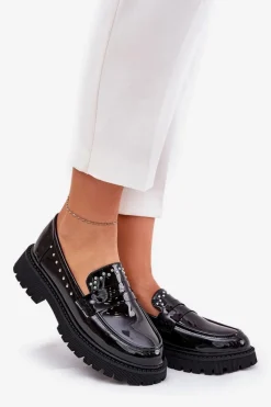 Loafersy Damskie|Mokasyny Płaskie><noscript><img width=