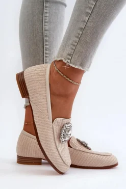 Loafersy Damskie|Mokasyny Płaskie><noscript><img width=