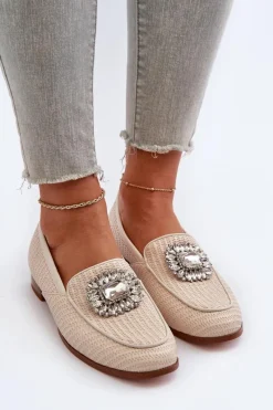 Loafersy Damskie|Mokasyny Płaskie><noscript><img width=