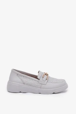 Loafersy Damskie|Mokasyny Damskie Skórzane><noscript><img width=