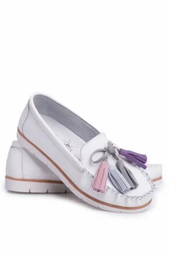 Mokasyny Damskie Skórzane><noscript><img width=