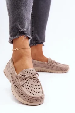 Loafersy Damskie|Mokasyny Na Platformie><noscript><img width=