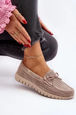 Loafersy Damskie|Mokasyny Na Platformie><noscript><img width=