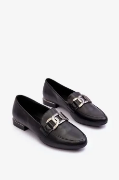 Clearance Mokasyny Damskie Z Ozdobą Czarne Camilena Damskie Mokasyny Damskie Skórzane|Mokasyny Damskie Zamszowe