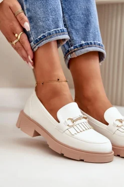 Loafersy Damskie|Mokasyny Płaskie><noscript><img width=