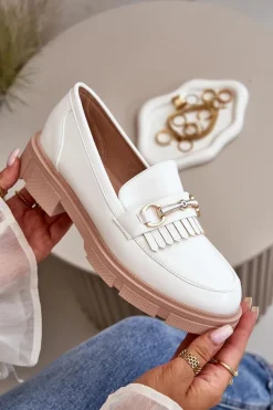 Loafersy Damskie|Mokasyny Płaskie><noscript><img width=