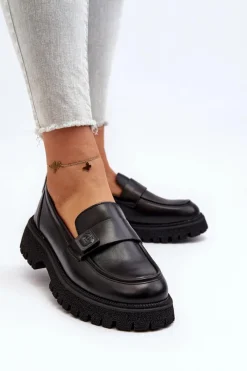 Loafersy Damskie|Mokasyny Płaskie><noscript><img width=