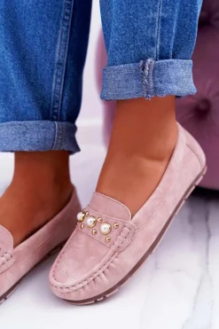 Mokasyny Damskie Skórzane><noscript><img width=