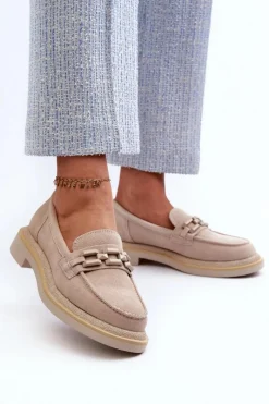 Loafersy Damskie|Mokasyny Płaskie><noscript><img width=