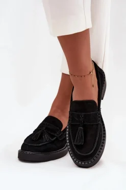 Loafersy Damskie|Mokasyny Płaskie><noscript><img width=