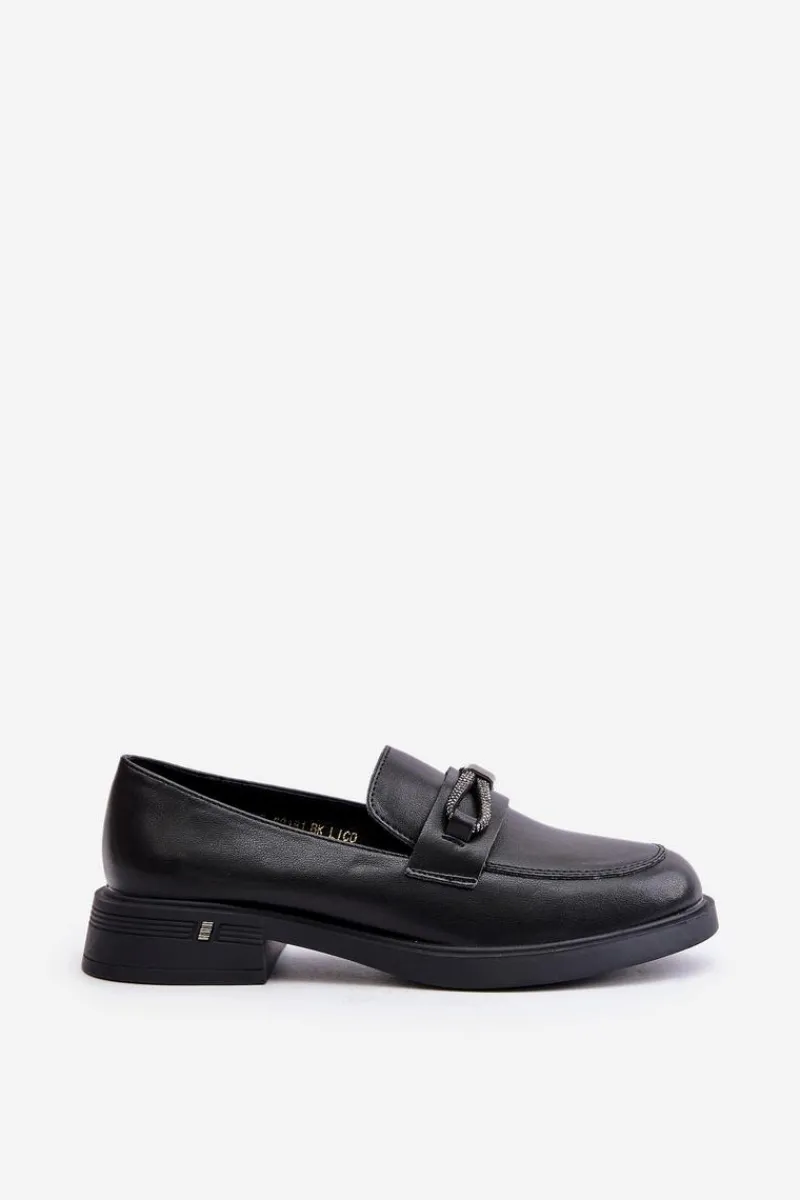 Loafersy Damskie|Mokasyny Damskie Skórzane>Buty damskie Vinceza Mokasyny Damskie Ze Skóry Naturalnej Vinceza 62181 Czarne
