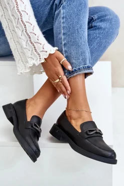 Loafersy Damskie|Mokasyny Damskie Skórzane><noscript><img width=