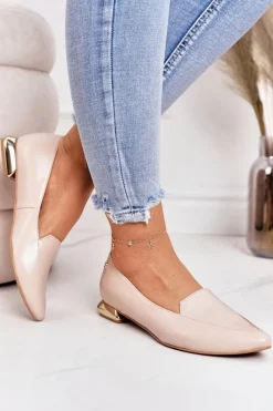 Loafersy Damskie|Mokasyny Płaskie><noscript><img width=